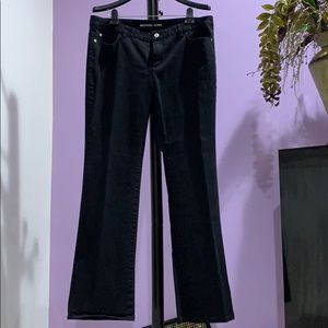 Michael Kors five pocket black denim jeans size 14